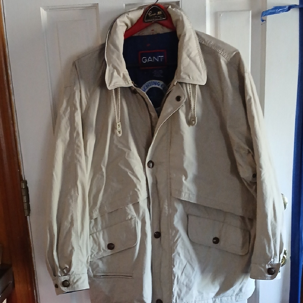 GANT Men's Beige Military Jacket